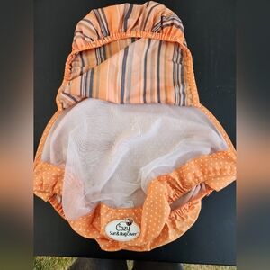 Cozy sun & bug carseat cover